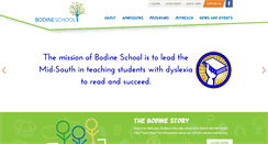 Desktop Screenshot of bodineschool.org