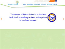 Tablet Screenshot of bodineschool.org